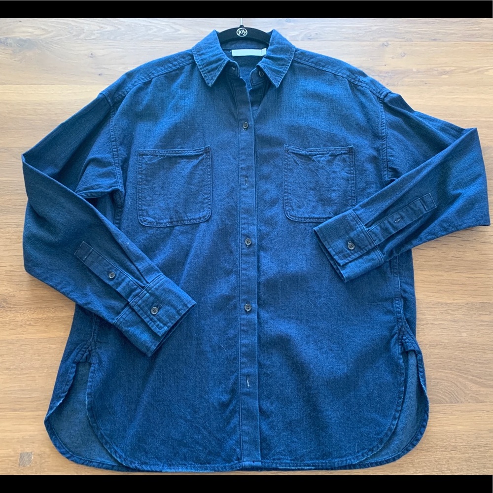 NWOT Vince Denim shirt size 4